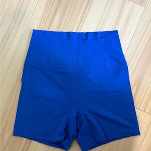 Free People Movement Never Better 5" Bike Shorts in Light Cobalt